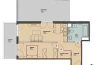 Traumhafter und 2-Zimmer-Neubau mit Balkon &amp; Terrasse