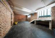 Einzigartige Gewerbeeinheit im Loft-Stil mit Atelier &amp; Kellerfläche – insgesamt 564,56 m² voller Potenzial