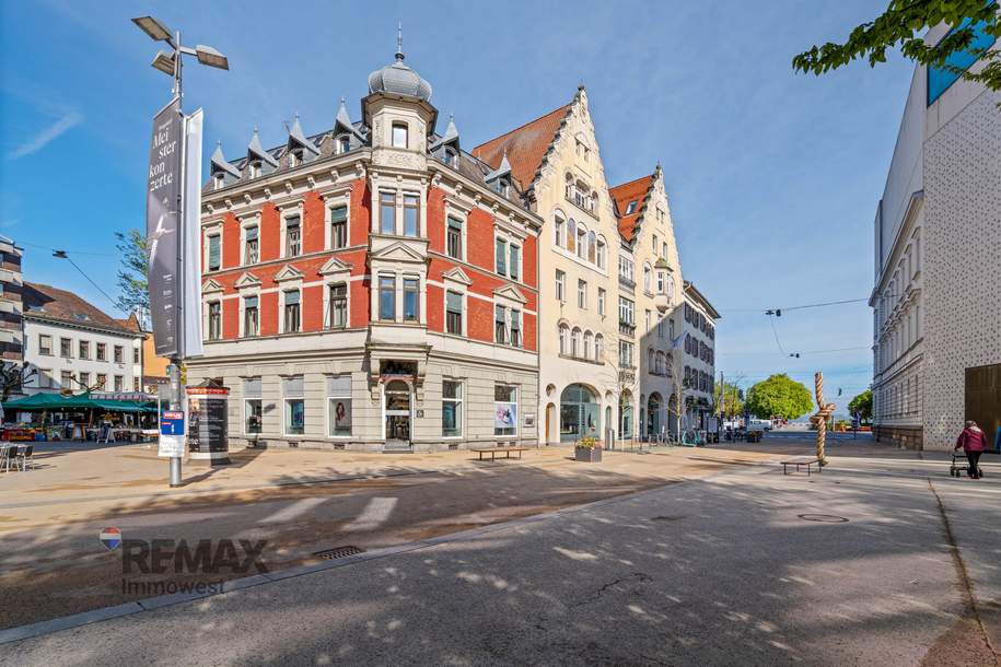 Historischer Charme trifft Toplage - Ihre neue Bürofläche am Kornmarktplatz, Gewerbeobjekt-miete, 6900 Bregenz