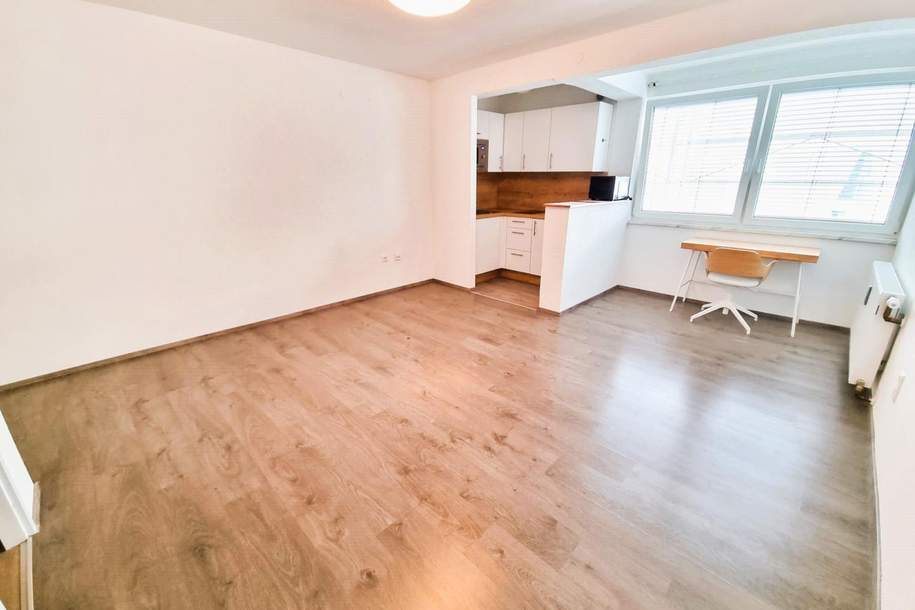 Schöne Garçonnière mit Einbauküche und Parkplatz in Salzburg-Parsch, Wohnung-miete, 750,00,€, 5020 Salzburg(Stadt)