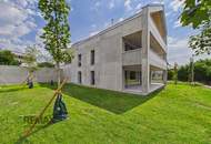 Moderne 3-Zimmer-Erstbezugswohnung mit privatem Garten, großen Fensterfronten und viel Tageslicht