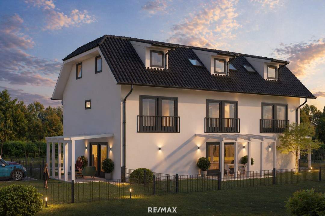 Modernes Neubau Reihenhaus mit Garten, Keller und Parkplatz