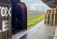 Lagerhalle samt Büros in verkehrstechnisch optimaler Lage in Wels zu vermieten! Gleisanschluss vorhanden!