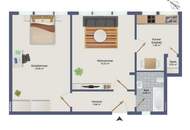 Neu renovierte 2-Zimmer-Wohnung in der Elisabethinergasse in Graz!