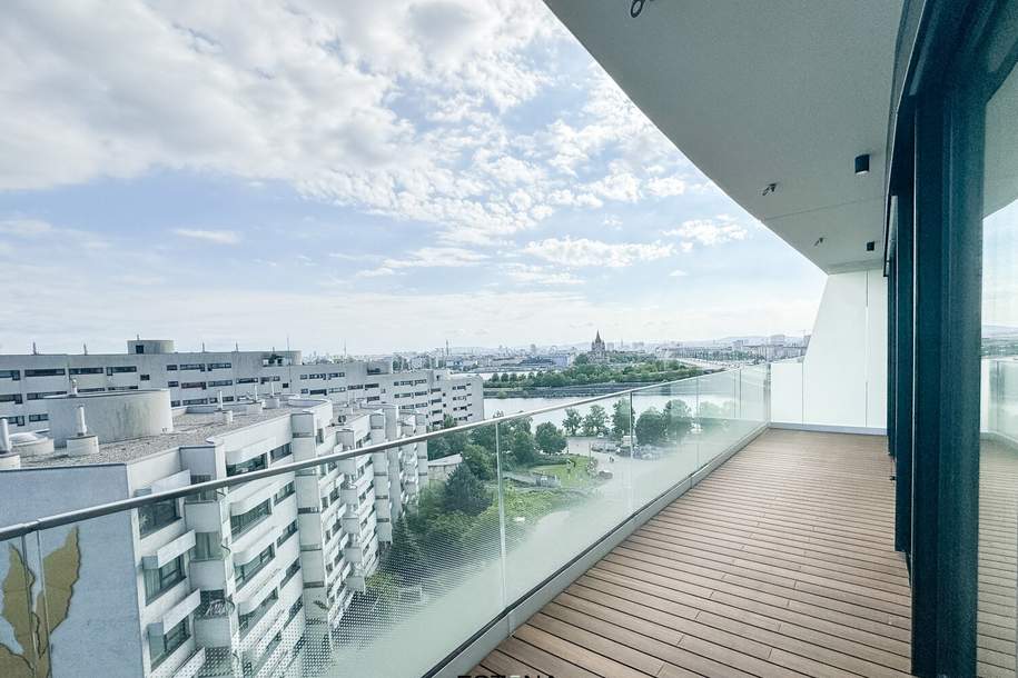 Ideale Pärchenwohnung mit Donaublick - Nähe U1 Station Donau, Wohnung-miete, 1.620,00,€, 1220 Wien 22., Donaustadt