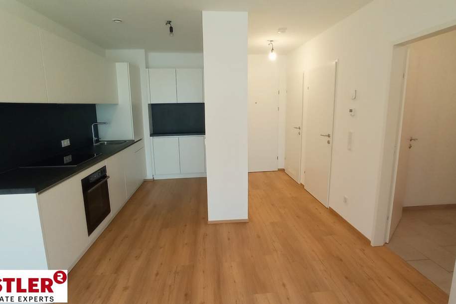 Modern, Neu, Zentral, 2 Zimmer Mietwohnung + Loggia in Linz, Wohnung-miete, 975,23,€, 4020 Linz(Stadt)