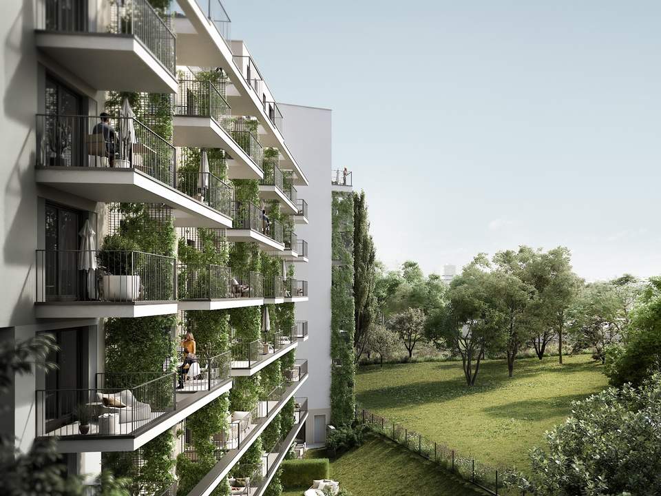 JOSEPHINE -NEUBAUPROJEKT MIT BLICK AUF DEN PRATER