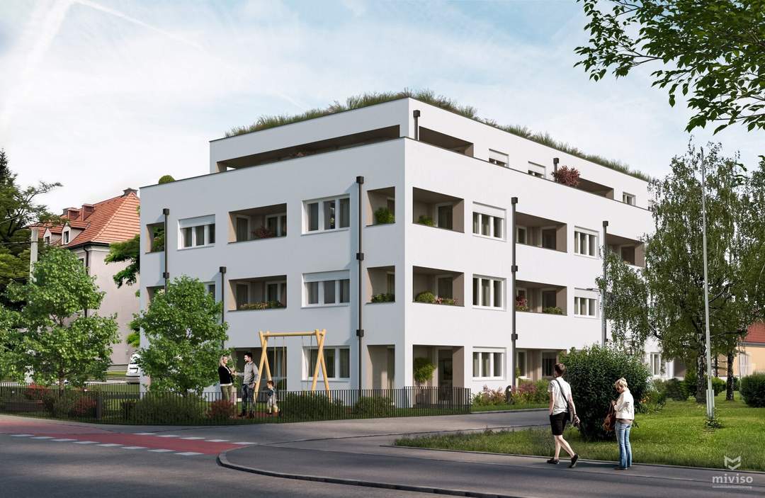 Neues Eigenheim in Linz: Erstbezug, Balkon, Loggia, Terrasse, Garage &amp; Stellplatz