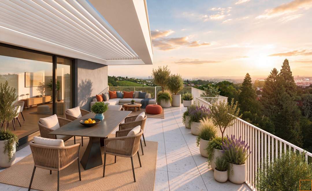 Penthouse in Neuwaldegg