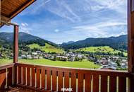 Gut Leben – großzügige 4-Zimmer-Wohnung mit Bergblick, zwei Balkonen und Garage