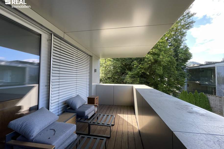 Moderne 2-Zi-Wohnung mit Balkon, Tiefgarage &amp; Grünblick in Glasenbach, Wohnung-miete, 1.537,48,€, 5061 Salzburg-Umgebung