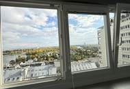 Möblierte 3 Zimmer mit Klima und verglaster Loggia nahe der Alten Donau mit herrlichem Weitblick!