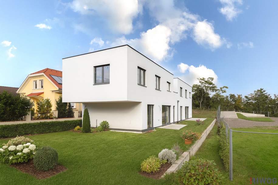 ERSTBEZUG | Exklusive Doppelhaushälfte | 5 Zimmer | ca. 104 m² Garten | Luftwärmepumpe | KFZ-Stellplatz | 5 Minuten ins Zentrum Perchtoldsdorf, Haus-kauf, 799.000,€, 2380 Mödling