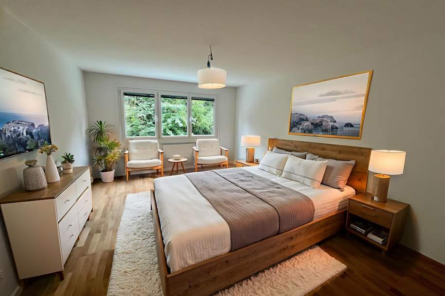 MIETE ERSTBEZUG SÜDSTADT: Neu sanierte 3-Zimmer-Wohnung mit Loggia und Grünblick, Wohnung-miete, 1.492,10,€, 2344 Mödling