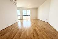 ERSTBEZUG am Hauptbahnhof: EXKLUSIVE DACHGESCHOSSWOHNUNG mit Dachgarten und wunderschönem Wienblick!