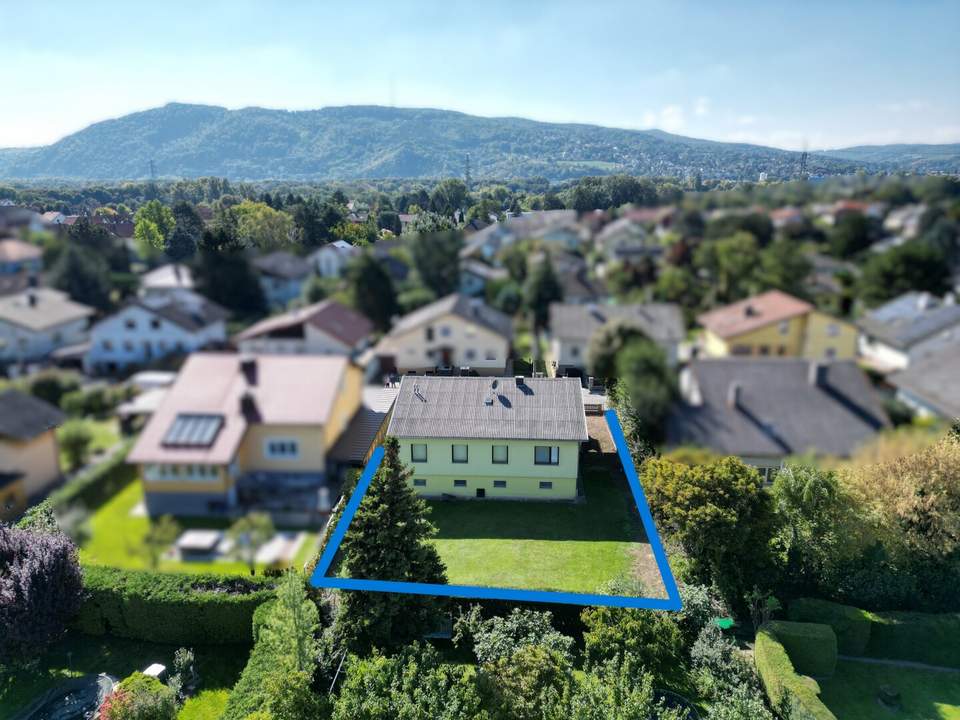 Einfamilienhaus in ruhiger Siedlungslage mit großem Garten (Pachtgrund)