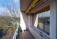 Wohnen mit Weitblick – helle 2-Zimmer-Wohnung im 6. Stock mit Loggia
