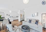 52 m² DG-Wohnung mit 10 m² Freifläche. Penthouse-Feeling direkt an der Alten Donau