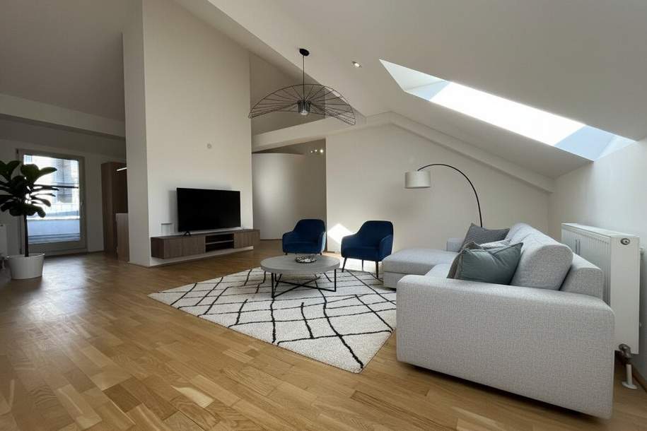 1060! 2-Zimmer DG mit kleinem Balkon nahe U4/Pilgramgasse!, Wohnung-miete, 1.663,88,€, 1060 Wien 6., Mariahilf