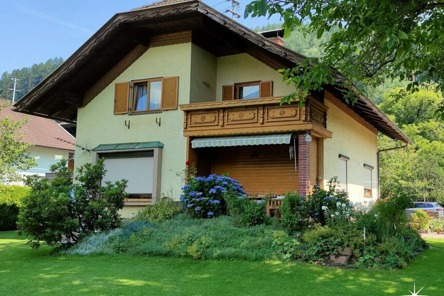Charmantes Einfamilienhaus in idyllischer Lage. Baldersdorf bei Spittal/Drau. Familienhit., Haus-kauf, 368.000,€, 9800 Spittal an der Drau