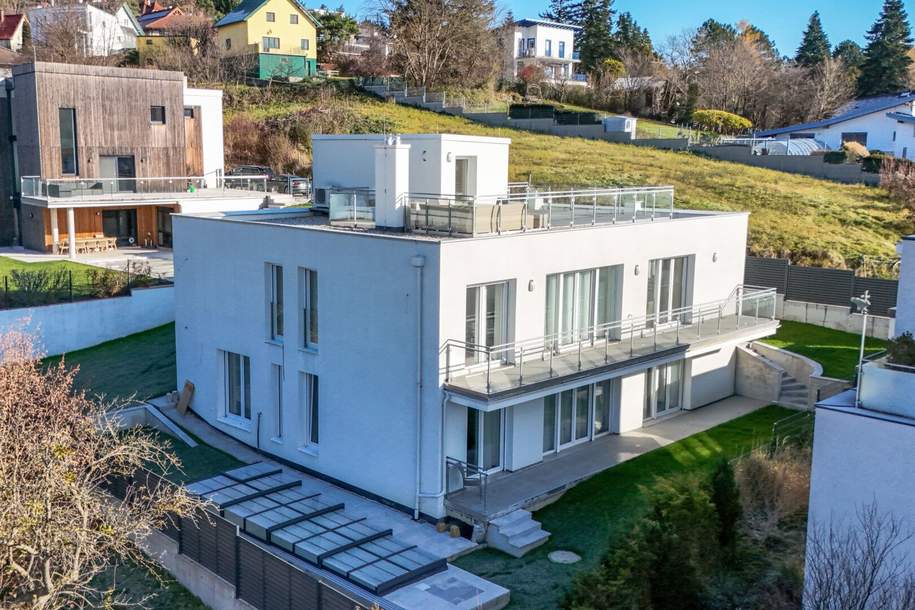 Neuwertiges Niedrigenergiehaus mit maximaler Flexibilität - Pool, Sauna und Dachterrasse inklusive!, Haus-kauf, 1.980.000,€, 3003 Sankt Pölten(Land)
