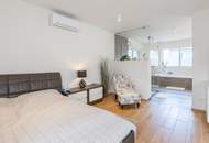 Stadtvilla mit Naturpool im Zentrum Klosterneuburg I Doppelgarage I Fantastischer Rundum-Dachterrassenfernblick auf Stift Klosterneuburg