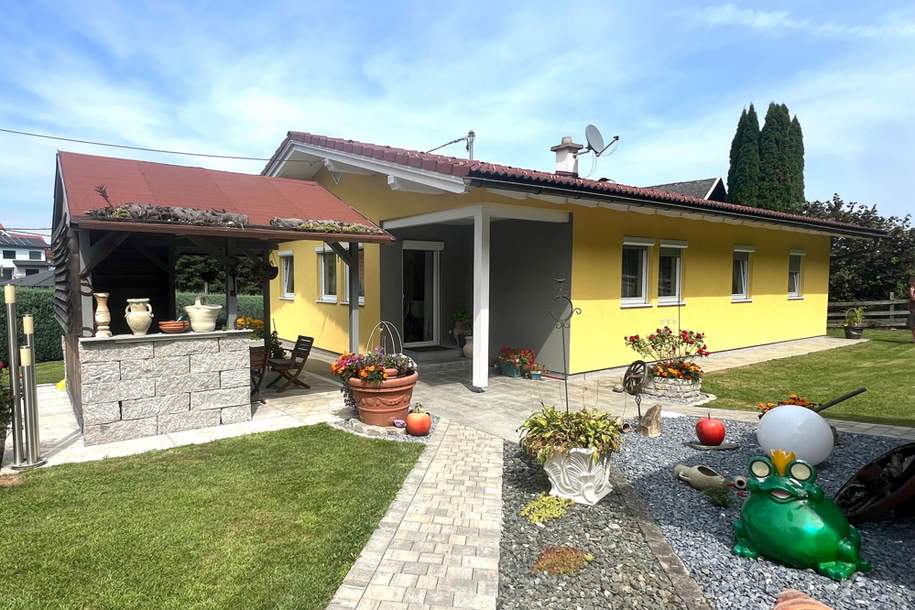 Gemütlicher Bungalow in Waldrand-Lage, Haus-kauf, 445.000,€, 9220 Villach Land