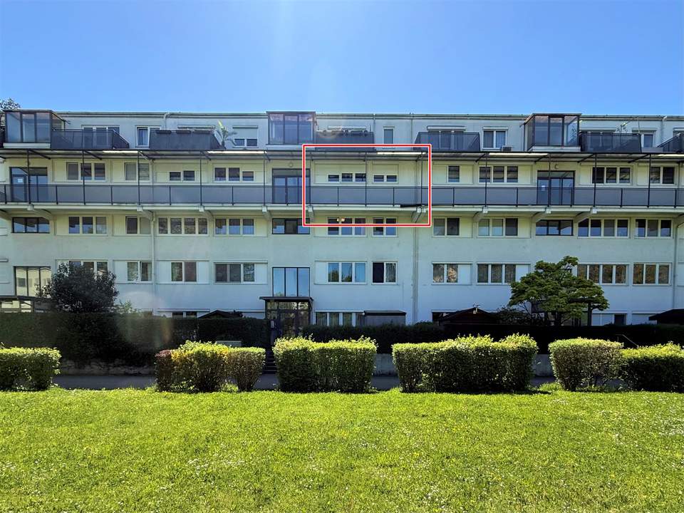 2-Zimmer-Wohnung mit Parkblick in begehrter Urfahr-Lage!