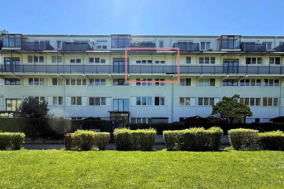 2-Zimmer-Wohnung mit Parkblick in begehrter Urfahr-Lage!, Wohnung-kauf, 142.000,€, 4040 Linz(Stadt)