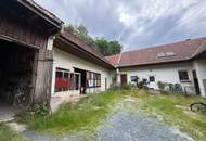 Sanierungsbedürftiger Vierkanthof in ruhiger Ortsrandlage! 6.100 m² Grundstück mit 4.100 m² Bauland & Platz für Tierhaltung