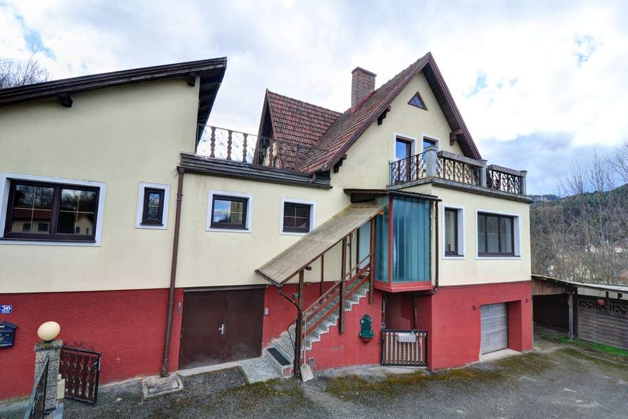 Gemütliches Einfamilienhaus in idyllischer Lage in Grimmenstein, Haus-kauf, 163.000,€, 2840 Neunkirchen