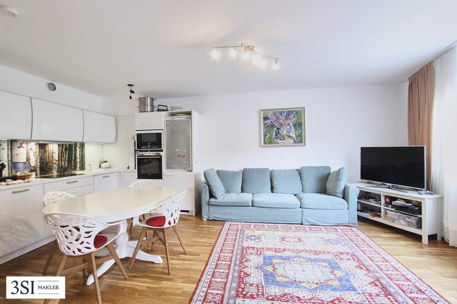 Sonnige 3-Zimmer Neubau-Loggia-Wohnung im 5. Liftstock - U1-Nähe!, Wohnung-kauf, 525.000,€, 1040 Wien 4., Wieden