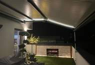 PREIS inkl. 2 TG Parkplätze und 1 Besucherparkplatz,Luxuriöse Dachterrassen-wohnung in Pasching-Exklusives Wohnen mit Sauna, Outdoor-Küche&amp;Panoramablick (Provisionsfrei)