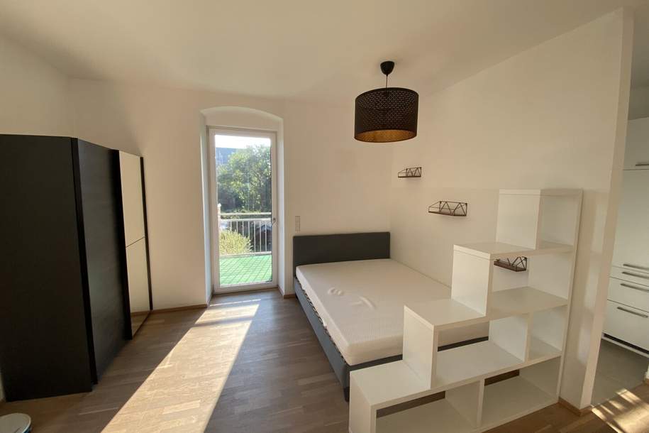 Charmante Singlewohnung mit Blick auf den Mariendom!, Wohnung-miete, 882,00,€, 4020 Linz(Stadt)
