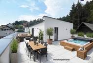 Weiz von oben - Design von morgen - Penthouse mit Panorama-Terrasse, Garten & Kellerstöckl