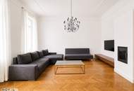 Hochwertig möblierte 3-Zimmer-Wohnung mit Balkon