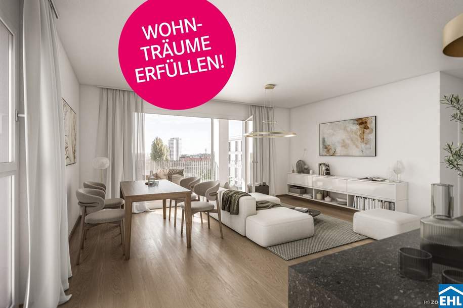 Stadtdomizil mit Grünblick  , Wohnung-kauf, 329.900,€, 1160 Wien 16., Ottakring