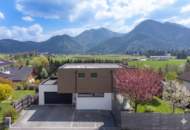 Exklusives Architektenhaus mit unverbaubarem Alpenblick in Ruhelage