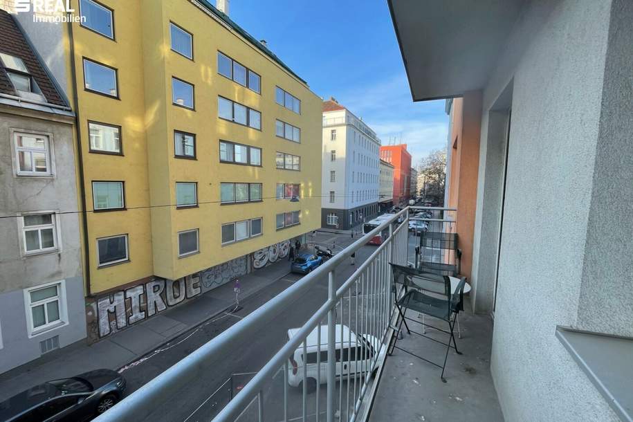 gepflegte Startwohnung mit Balkon Nähe U-Bahn & Sonnwendviertel, Wohnung-kauf, 148.000,€, 1100 Wien 10., Favoriten