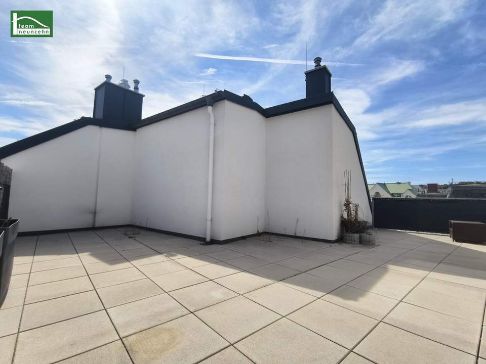 DACHGESCHOSSWOHNTRAUM inklusive Klimaanlage - 3 Zimmer-Wohnung mit 60m2 Dachterrassen