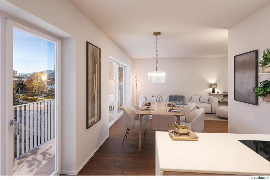 LAKESIDE - Elegante Etagenwohnung Top 4 - perfekter Ferienwohnsitz, Wohnung-kauf, 550.000,€, 4810 Gmunden