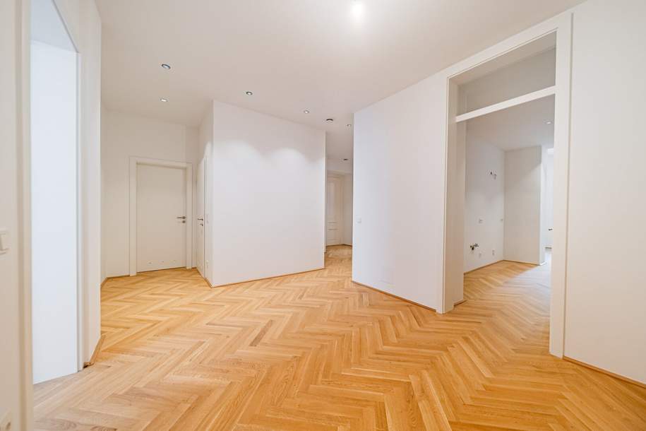 Eleganter Erstbezug: Stilvolle 2-Zimmer-Wohnung mit großzügiger Terrasse in idyllischer Ruhelage und Grünblick, Wohnung-kauf, 690.000,€, 1190 Wien 19., Döbling