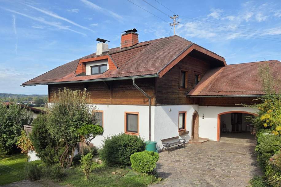 Sonniges Einfamilienhaus mit Fern- und Gebirgsblick in ruhiger Siedlungslage!, Haus-kauf, 485.000,€, 5230 Braunau am Inn