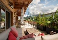 Möblierte Dachgeschoss-Maisonette in Toplage mit Pool