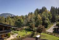 Grundstück mit Bungalow in idyllischer Naturlage mit Bergblick