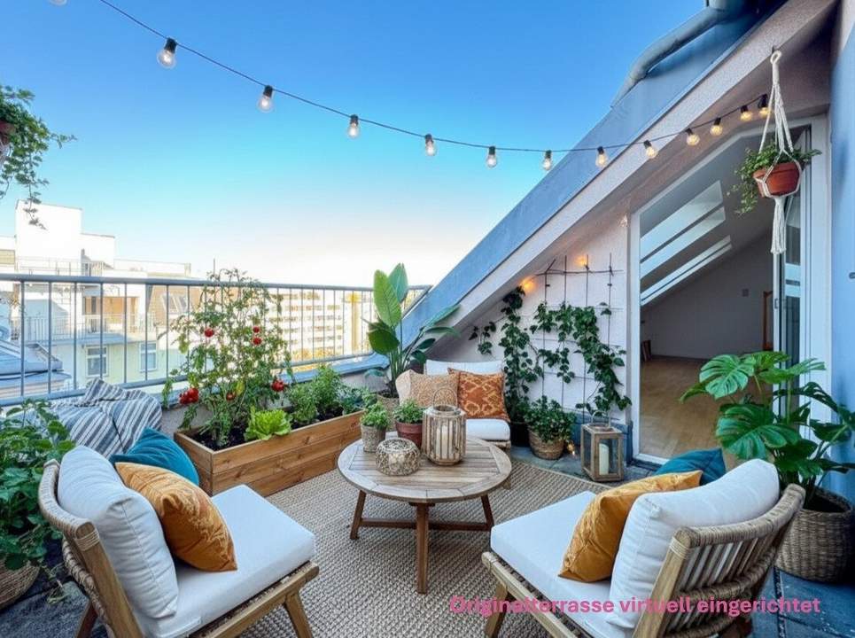 ENTZÜCKENDE MAISONETTE MIT TERRASSE IM KLASSISCHEN ALTBAU