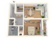 Ab 1.2.2026 - Toplage!!! Nähe ZENTRUM/STADTPARK - Sehr gut aufgeteilte 2 Zimmer plus Loggia