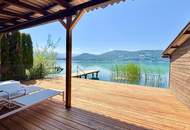 Wörthersee - Nordufer: einzigartige Neubau-Villa *Outdoorpool, LIFT, 5 Garagen, privater Seezugang*