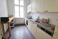 SIEBENBRUNNENPLATZ, gepflegte 85 m2 Altbau, 3 Zimmer, Küche, Wannenbad, Parketten, WG-geeignet, Reinprechtsdorfer Straße