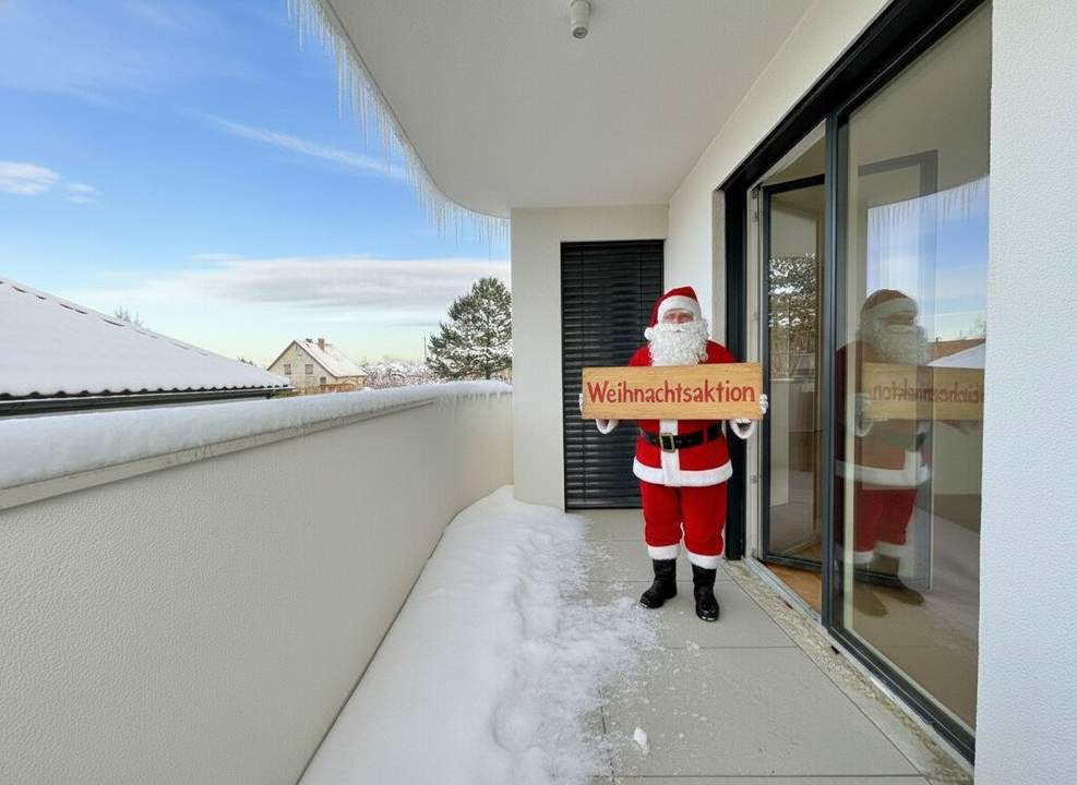 WEIHNACHTSAKTION | Preisreduktion & Tiefgaragen-Stellplatz geschenkt! ERSTBEZUG | Urban-Balkon | einzigartige Architektur